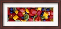 Framed Close-up of Fruit Salad