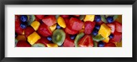 Framed Close-up of Fruit Salad