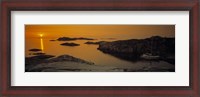 Framed Sunset Sweden