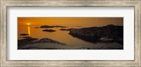 Framed Sunset Sweden