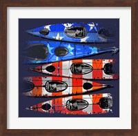 Framed Flag Kayaks