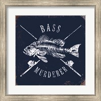 Framed Bass Murderer