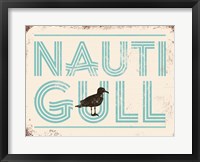 Framed Nauti Gull