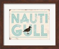 Framed Nauti Gull