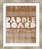 Framed Paddle Board Rentals