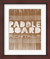 Framed Paddle Board Rentals