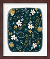 Framed Vintage Floral II