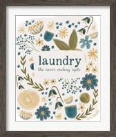 Framed Laundry Cycle