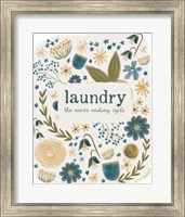 Framed Laundry Cycle