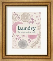 Framed Laundry III