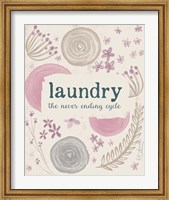 Framed Laundry III