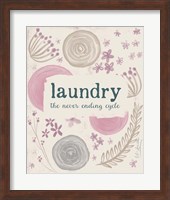 Framed Laundry III