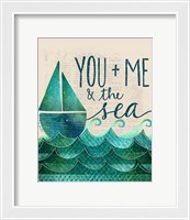 Framed You, Me & the Sea
