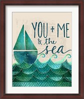 Framed You, Me & the Sea