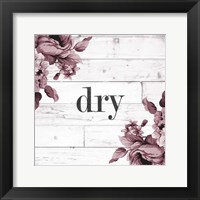 Dry Framed Print