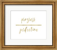 Framed Progress Over Perfection
