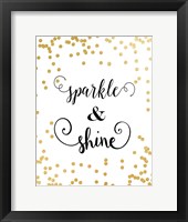 Sparkle & Shine Framed Print