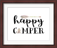 Framed Happy Camper I