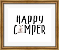 Framed Happy Camper II