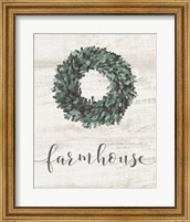 Framed Farmhouse Wreath