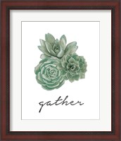 Framed Gather - Cactus