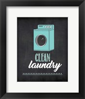 Framed Clean Laundry
