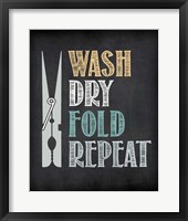 Clothes Pin Framed Print
