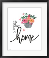 Framed Home (Colorful Flowers)