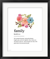 Framed Family Definition