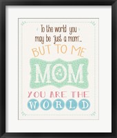 Framed World Mom