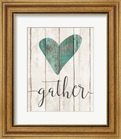 Framed Gather - Heart