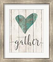 Framed Gather - Heart