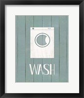 Framed 'Wash House Wash' border=