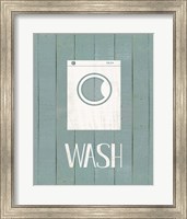Framed 'Wash House Wash' border=