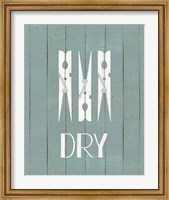 Framed Wash House Dry