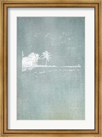 Framed Beach Palm II