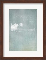 Framed Beach Palm II