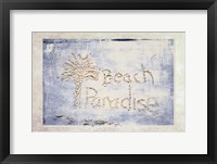 Framed Beach Paradise