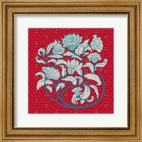 Framed Lotus Motif I