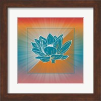 Framed Lotus Blossom