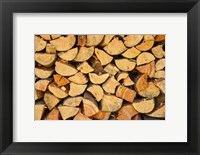 Framed Wood Pile I