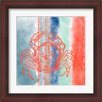 Framed 'Crab Stripes' border=
