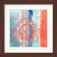Framed Crab Stripes