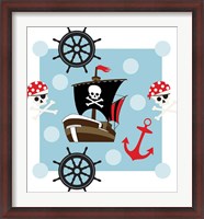 Framed Ahoy Pirate Boy I
