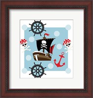 Framed Ahoy Pirate Boy I