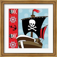 Framed Ahoy Pirate Boy V