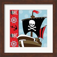 Framed Ahoy Pirate Boy V