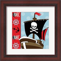 Framed Ahoy Pirate Boy V