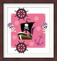 Framed Ahoy Pirate Girl I