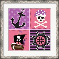 Framed Ahoy Pirate Girl II